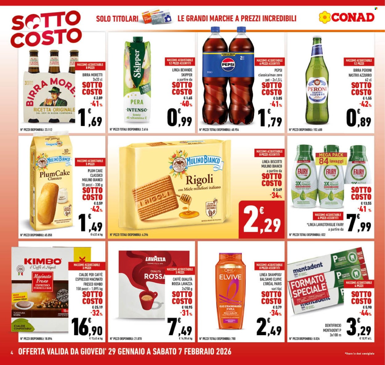 Volantino Conad - 29/1/2026 - 7/2/2026. Pagina 4