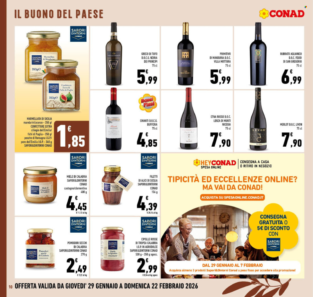 Volantino Conad - 29/1/2026 - 7/2/2026. Pagina 10