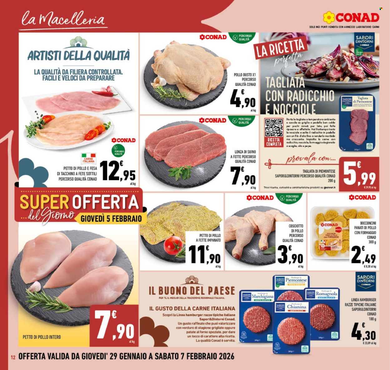 Volantino Conad - 29/1/2026 - 7/2/2026. Pagina 12