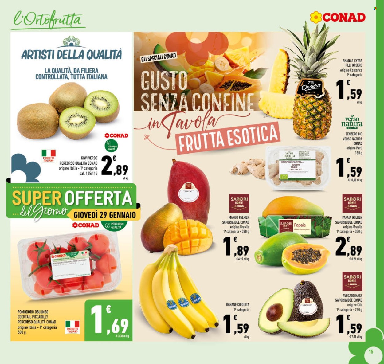 Volantino Conad - 29/1/2026 - 7/2/2026. Pagina 15