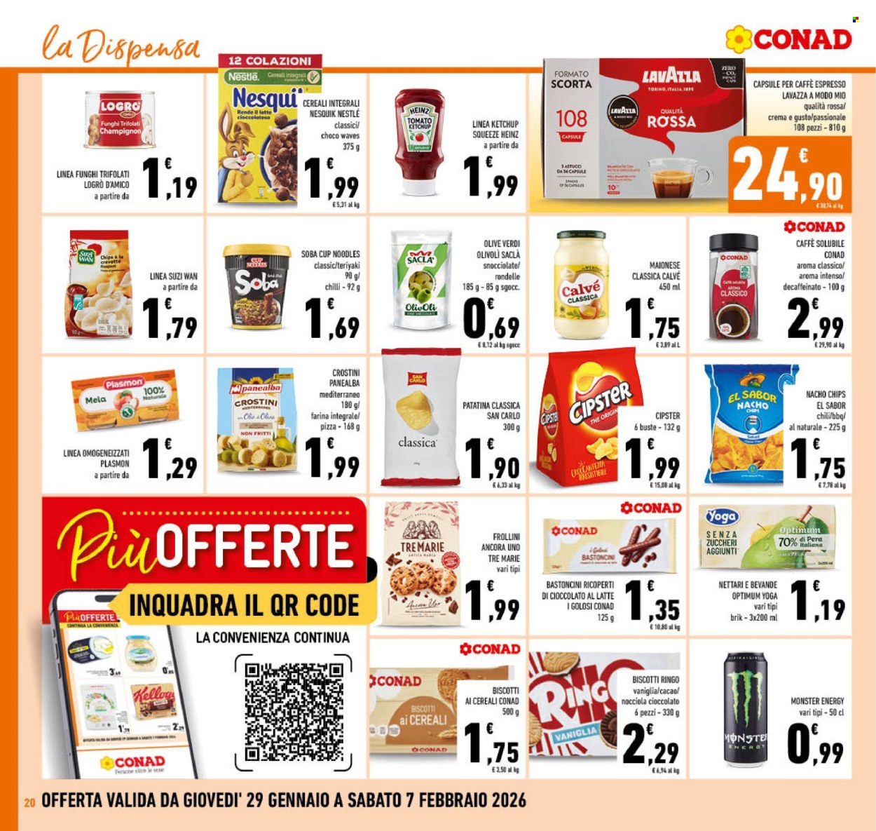 Volantino Conad - 29/1/2026 - 7/2/2026. Pagina 20
