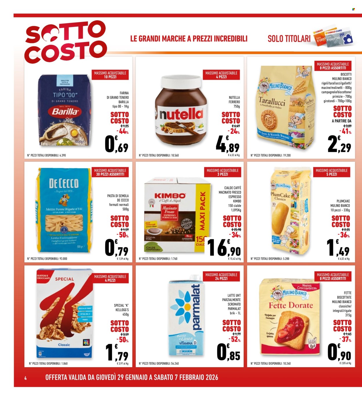 Volantino Conad Superstore - 29/1/2026 - 7/2/2026. Pagina 4