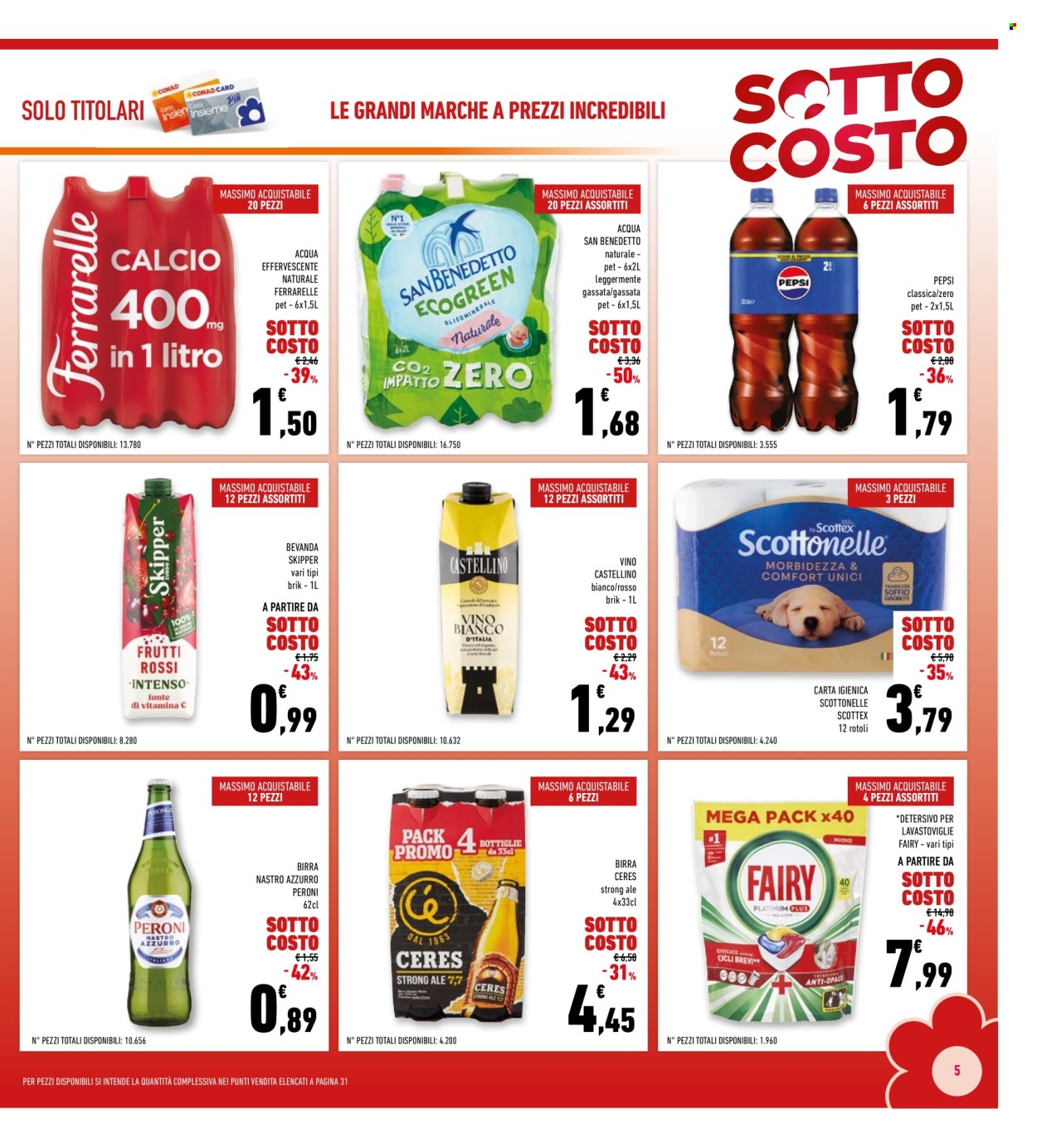 Volantino Conad Superstore - 29/1/2026 - 7/2/2026. Pagina 5