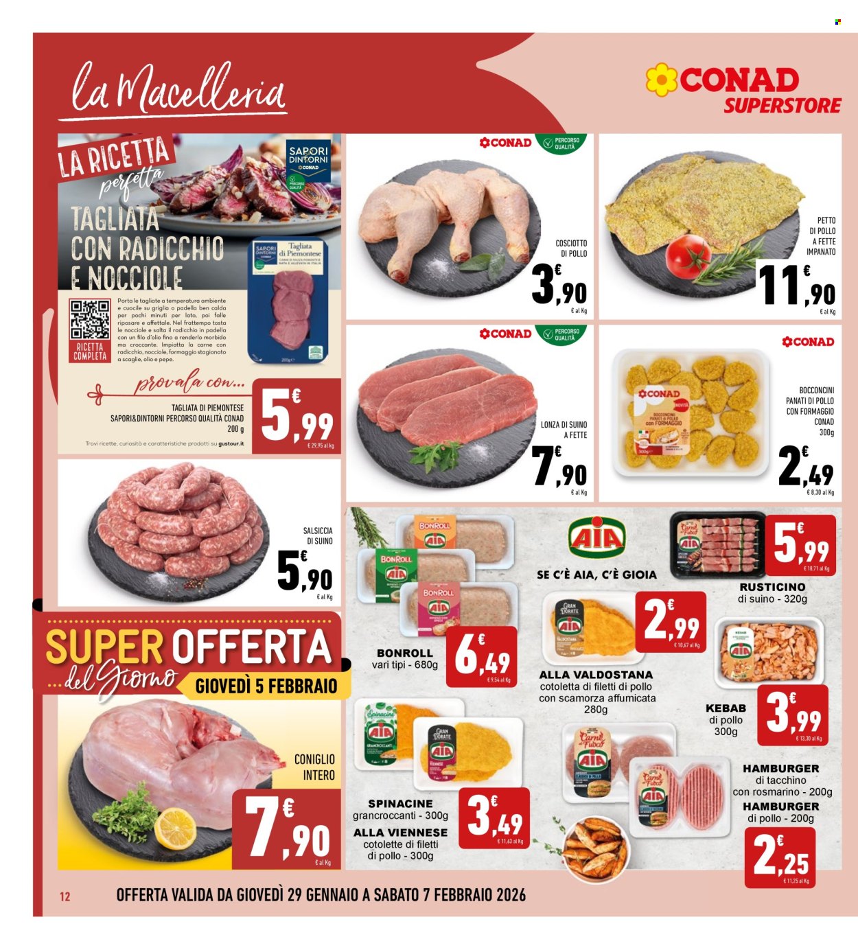 Volantino Conad Superstore - 29/1/2026 - 7/2/2026. Pagina 12