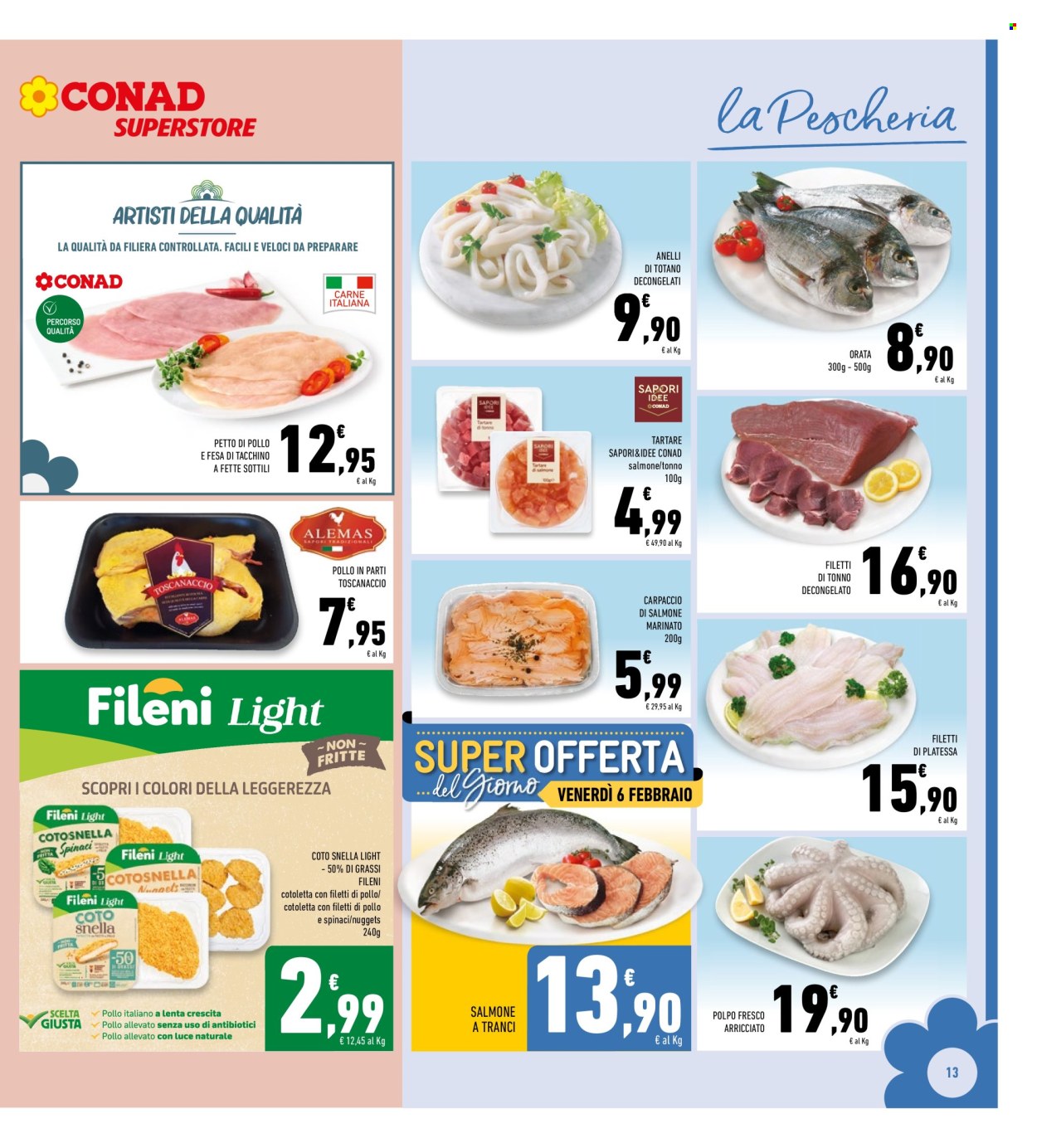Volantino Conad Superstore - 29/1/2026 - 7/2/2026. Pagina 13