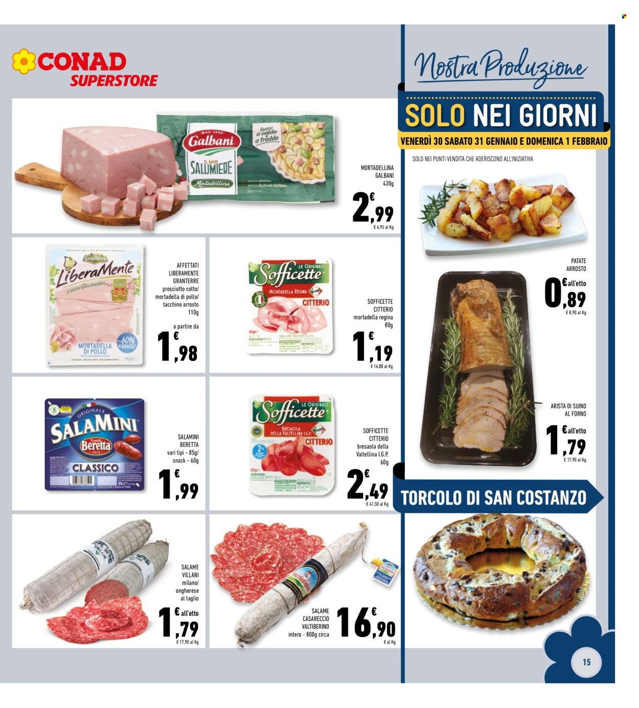 Volantino Conad Superstore - 29/1/2026 - 7/2/2026. Pagina 15