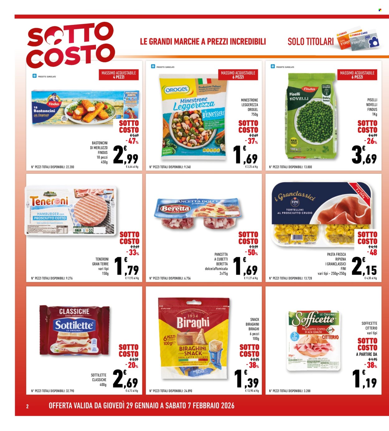 Volantino Conad Superstore - 29/1/2026 - 7/2/2026. Pagina 2