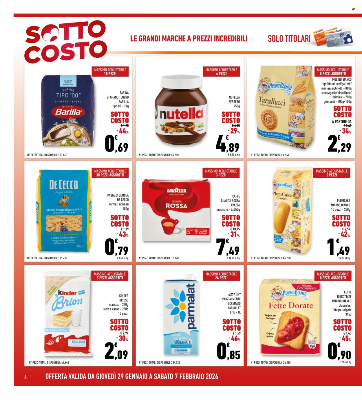 Volantino Conad Superstore - 29/1/2026 - 7/2/2026. Pagina 4