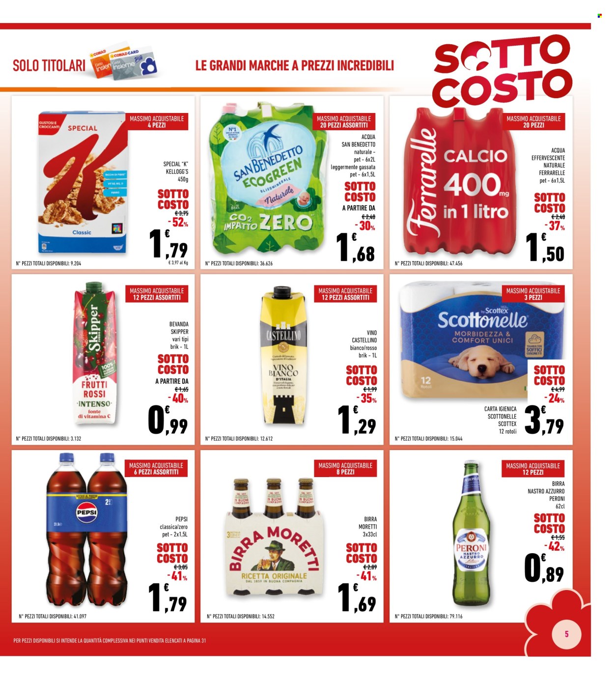 Volantino Conad Superstore - 29/1/2026 - 7/2/2026. Pagina 5