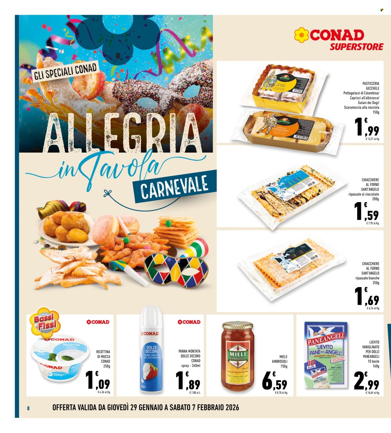 Volantino Conad Superstore - 29/1/2026 - 7/2/2026. Pagina 8