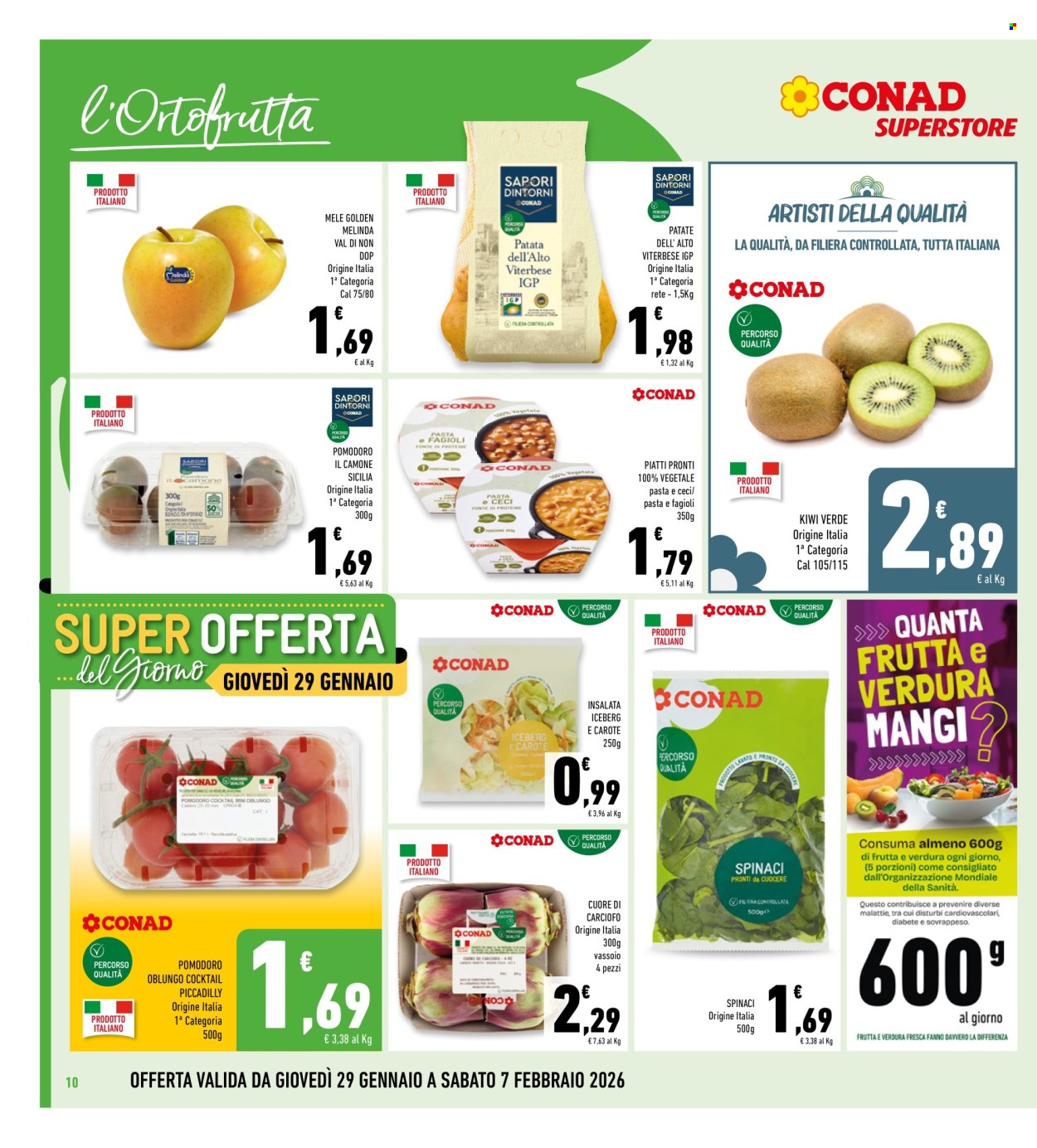 Volantino Conad Superstore - 29/1/2026 - 7/2/2026. Pagina 10