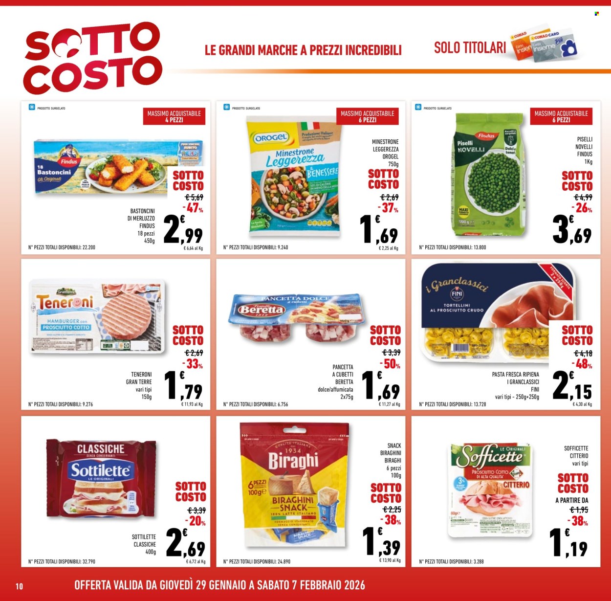 Volantino Conad Superstore - 29/1/2026 - 7/2/2026. Pagina 10