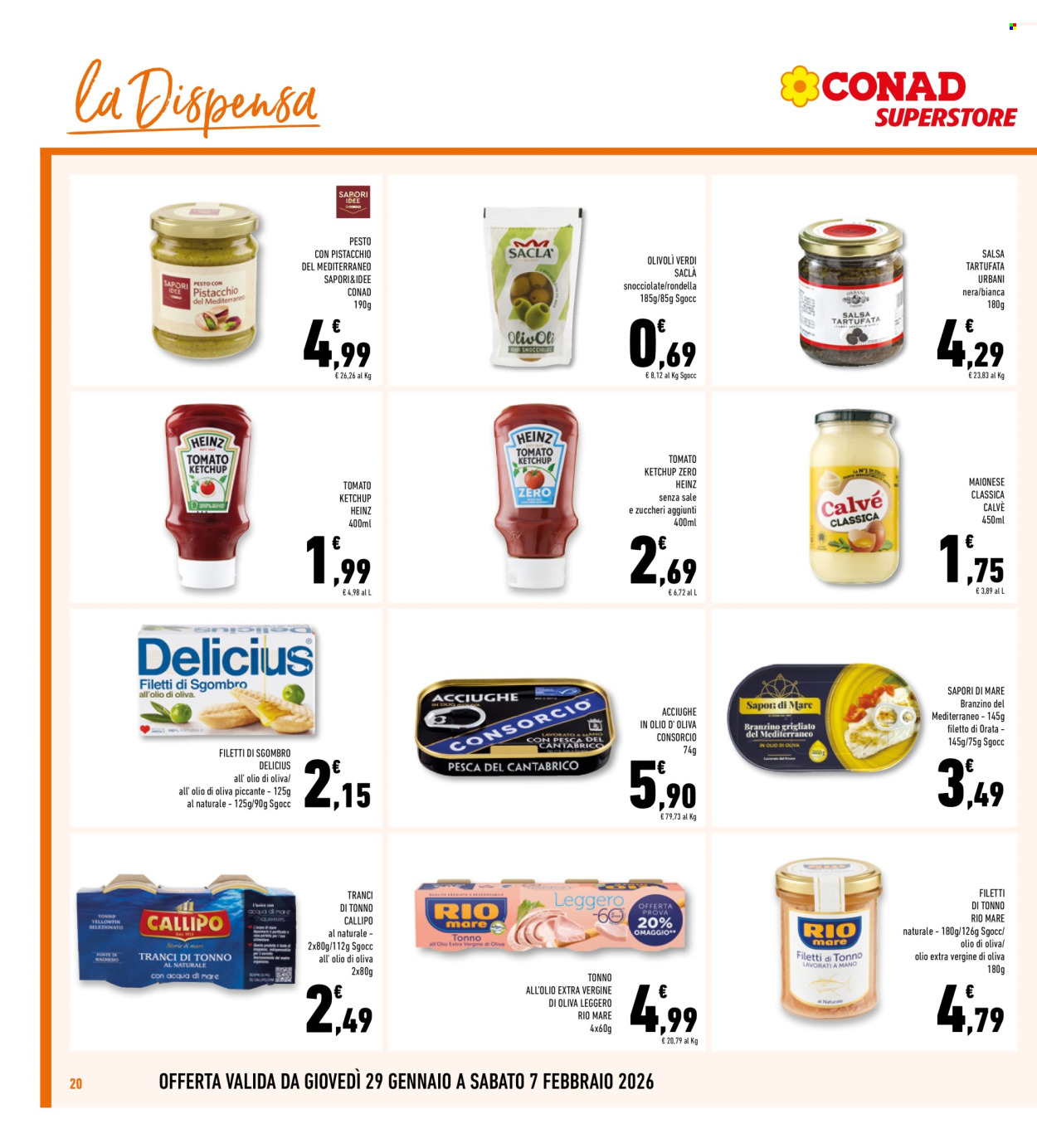 Volantino Conad Superstore - 29/1/2026 - 7/2/2026. Pagina 20