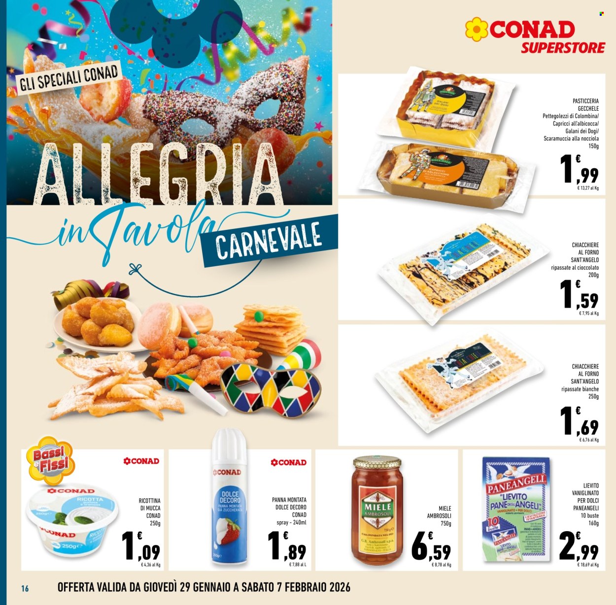 Volantino Conad Superstore - 29/1/2026 - 7/2/2026. Pagina 16