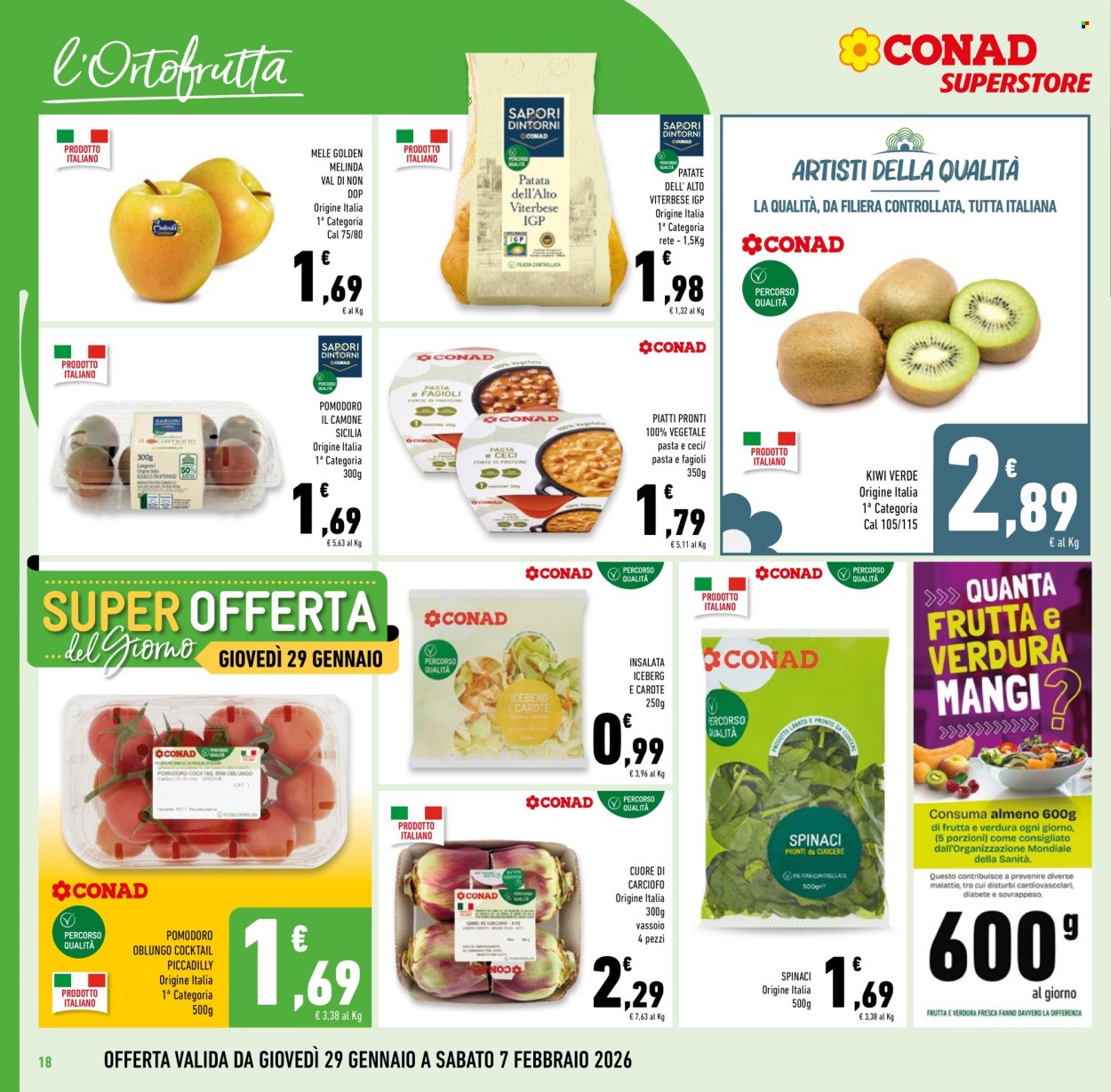 Volantino Conad Superstore - 29/1/2026 - 7/2/2026. Pagina 18