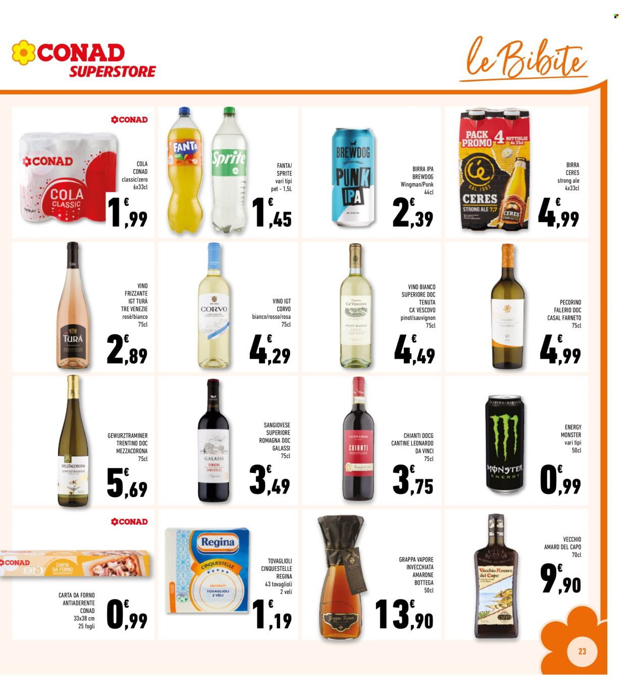 Volantino Conad Superstore - 29/1/2026 - 7/2/2026. Pagina 23