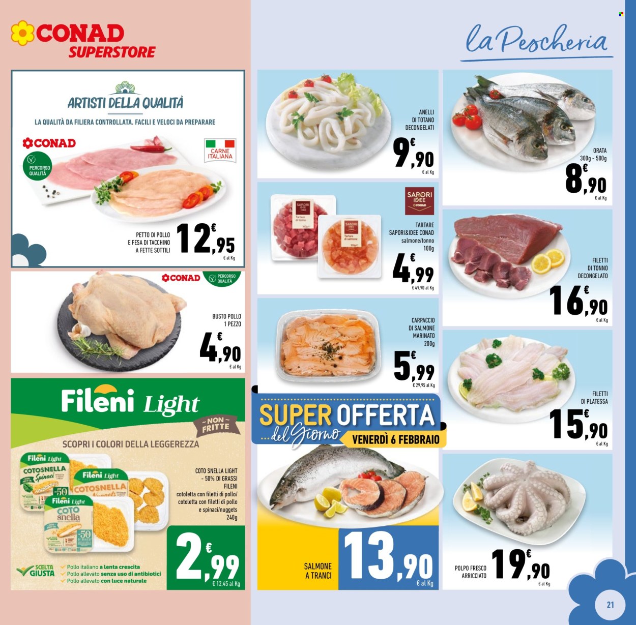 Volantino Conad Superstore - 29/1/2026 - 7/2/2026. Pagina 21