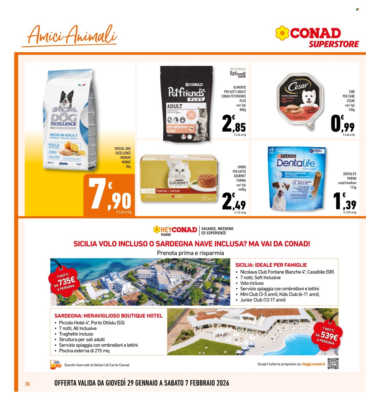 Volantino Conad Superstore - 29/1/2026 - 7/2/2026. Pagina 26