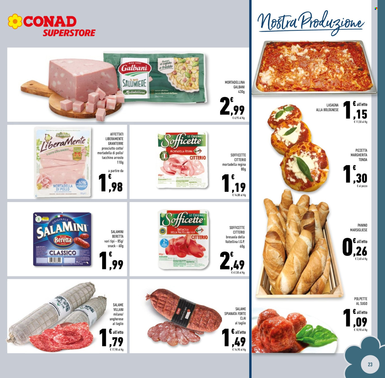 Volantino Conad Superstore - 29/1/2026 - 7/2/2026. Pagina 23