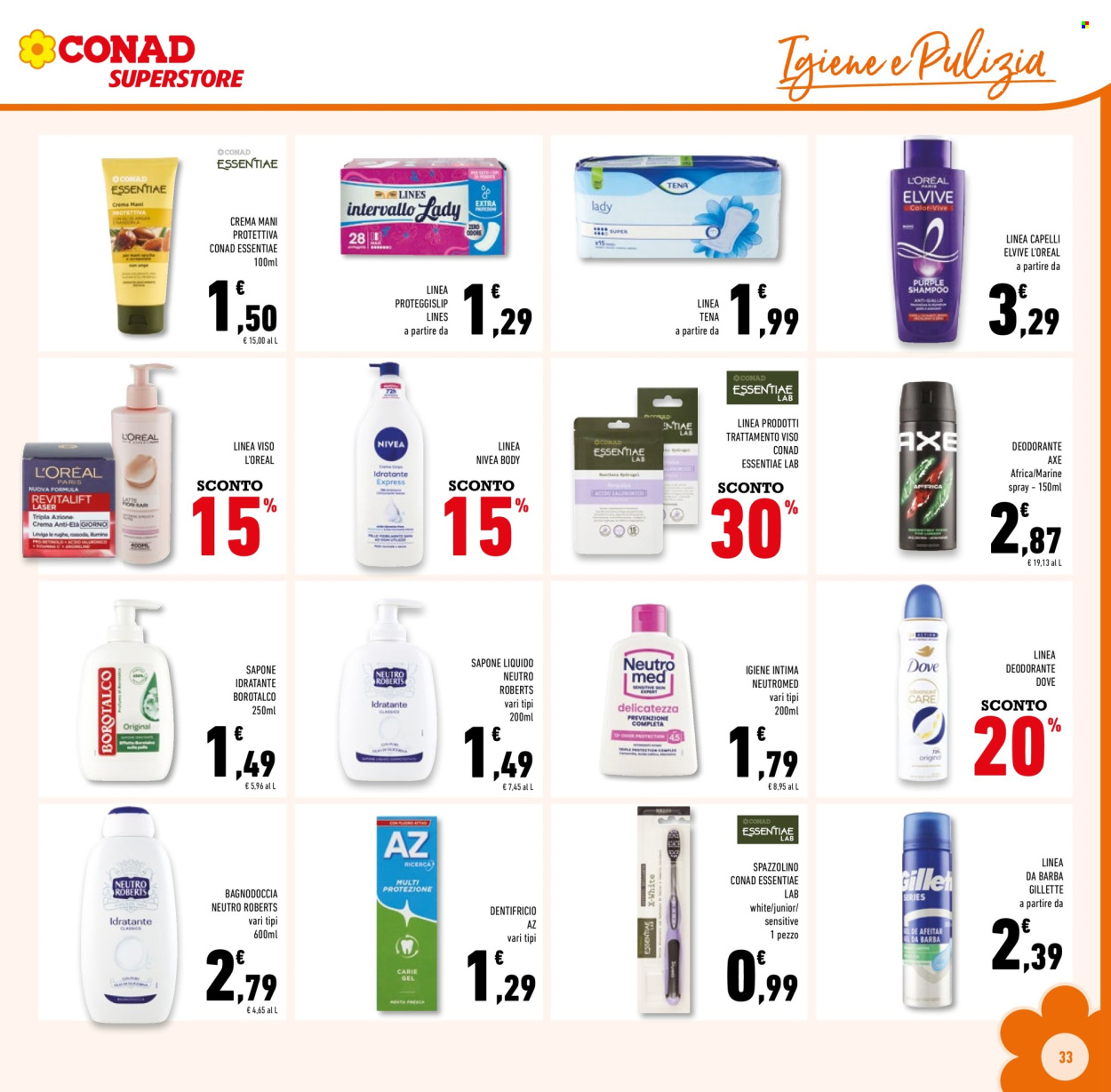 Volantino Conad Superstore - 29/1/2026 - 7/2/2026. Pagina 33