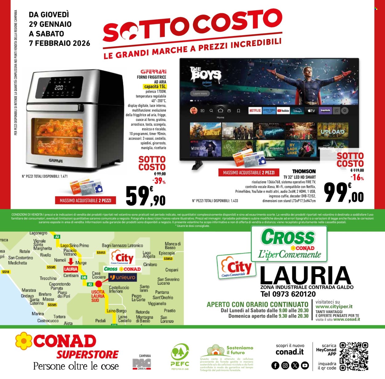 Volantino Conad Superstore - 29/1/2026 - 7/2/2026. Pagina 40