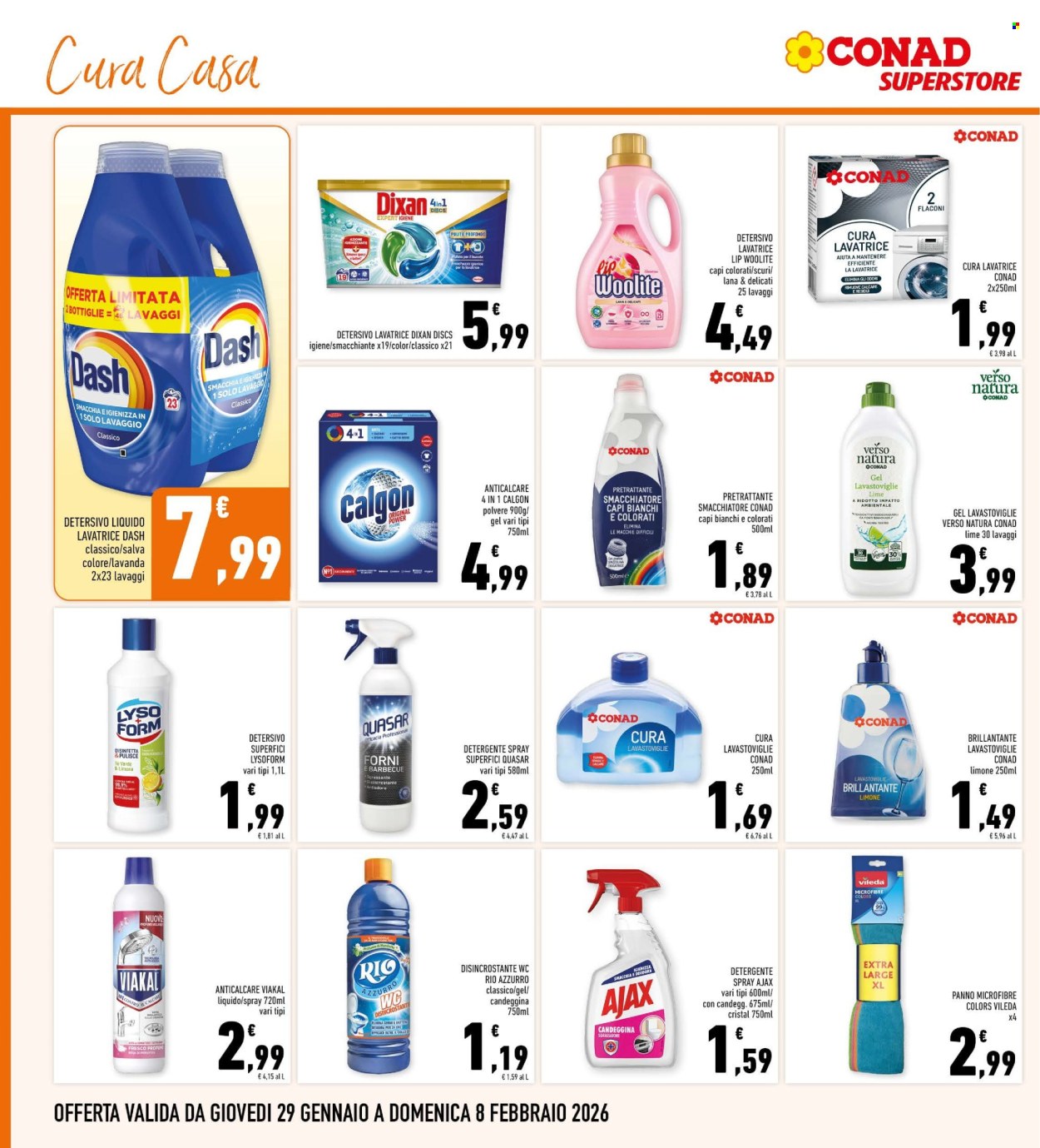 Volantino Conad Superstore - 29/1/2026 - 7/2/2026. Pagina 30