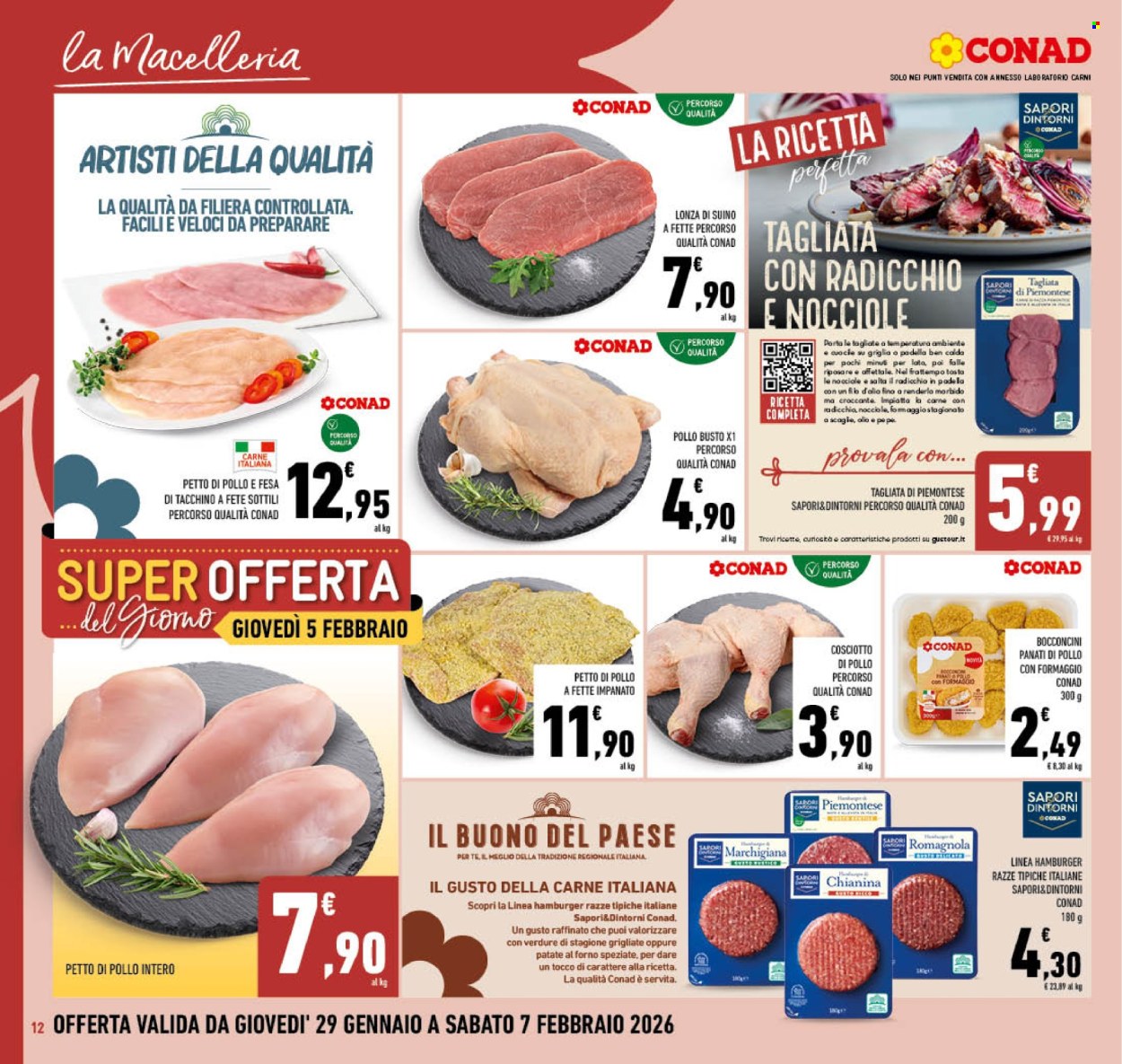 Volantino Conad - 29/1/2026 - 7/2/2026. Pagina 12