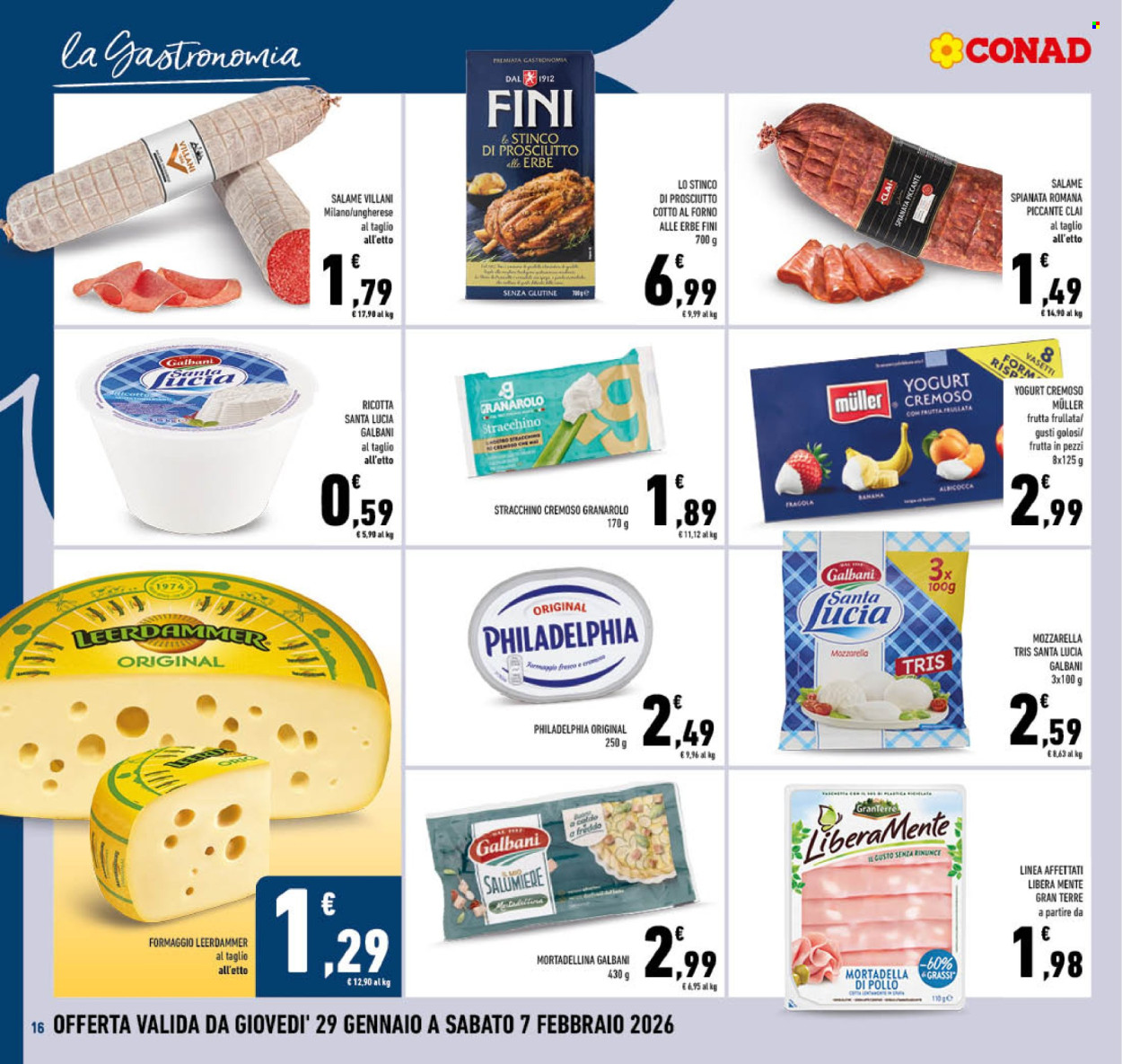 Volantino Conad - 29/1/2026 - 7/2/2026. Pagina 16