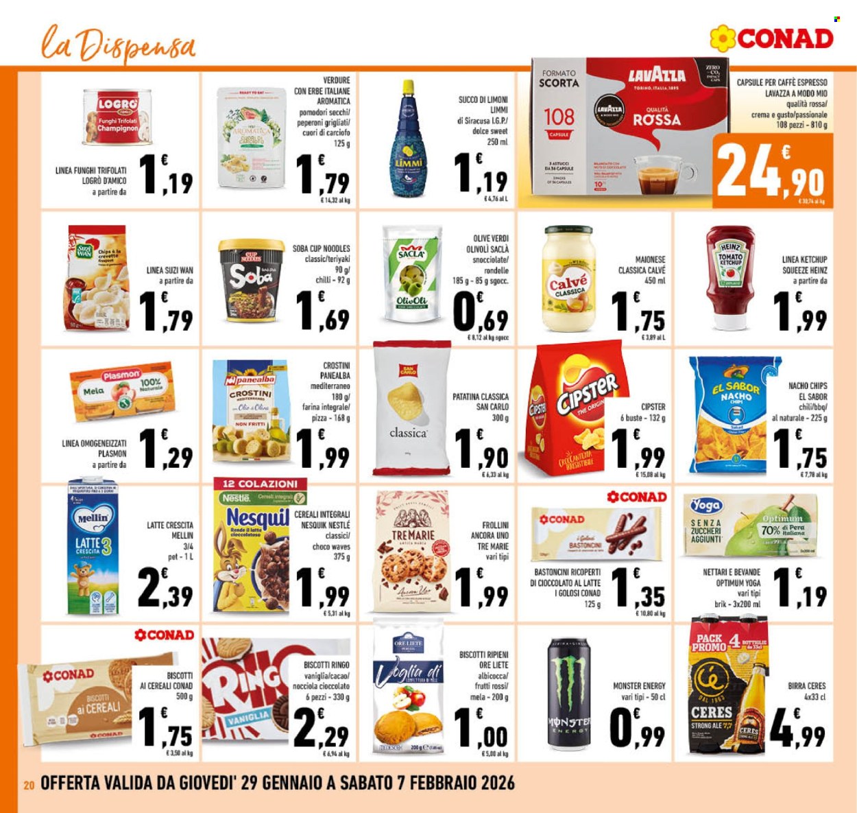 Volantino Conad - 29/1/2026 - 7/2/2026. Pagina 20