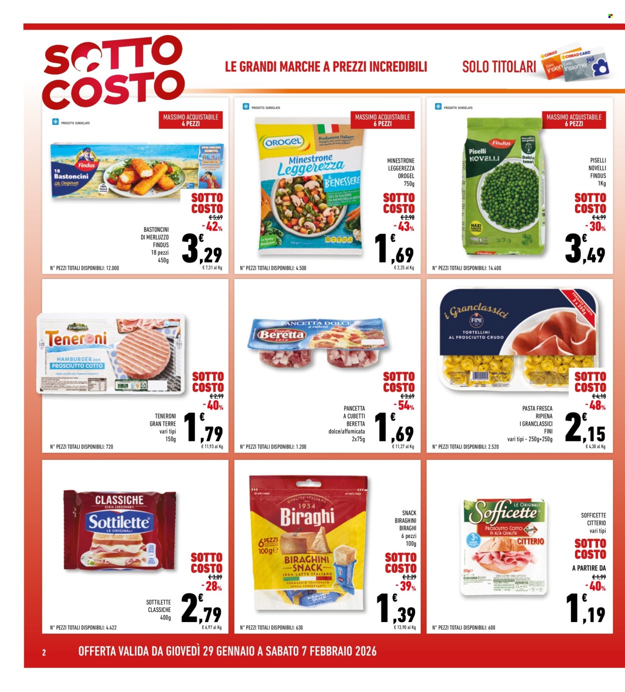 Volantino Conad Superstore - 29/1/2026 - 7/2/2026. Pagina 2
