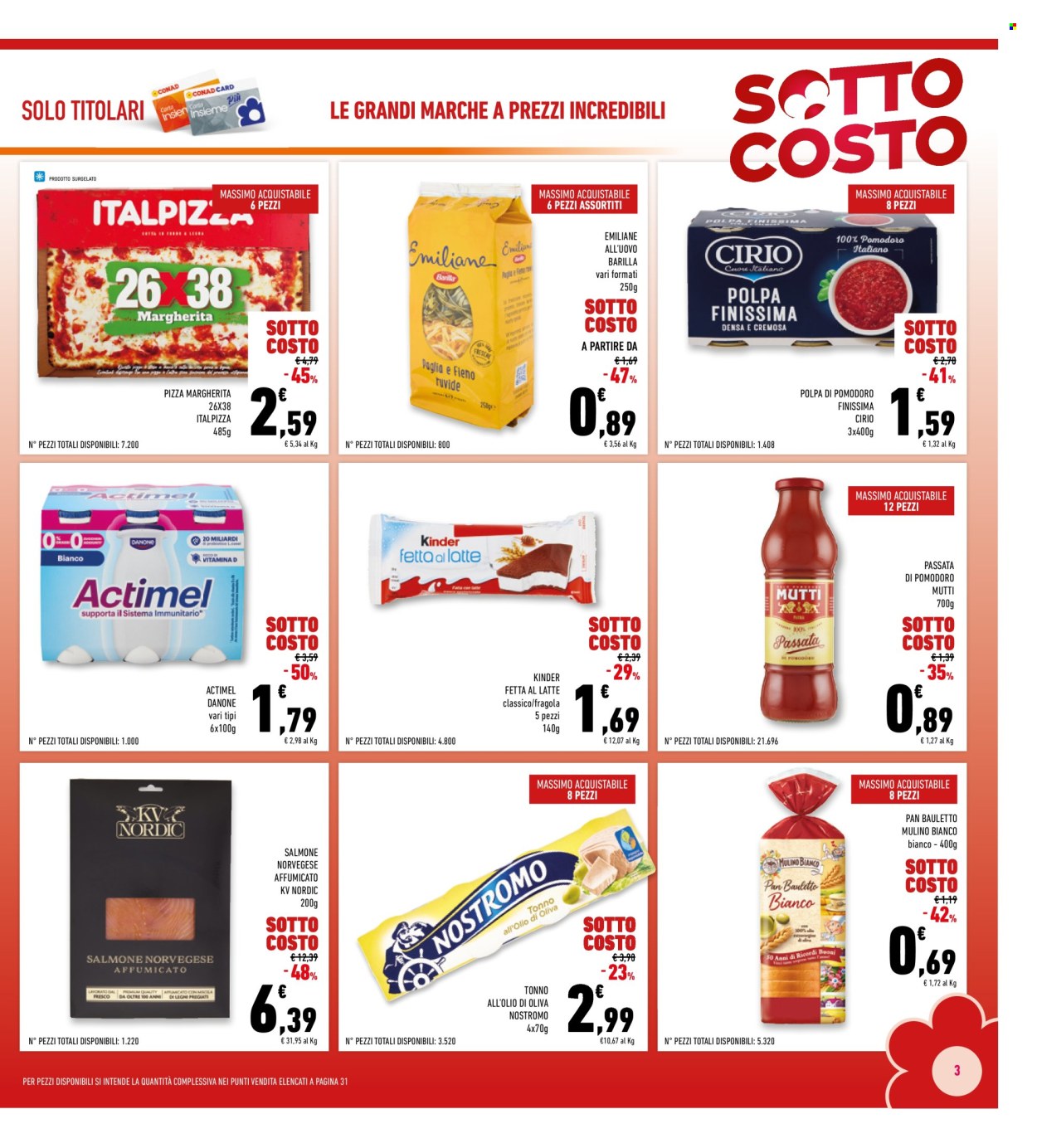Volantino Conad Superstore - 29/1/2026 - 7/2/2026. Pagina 3