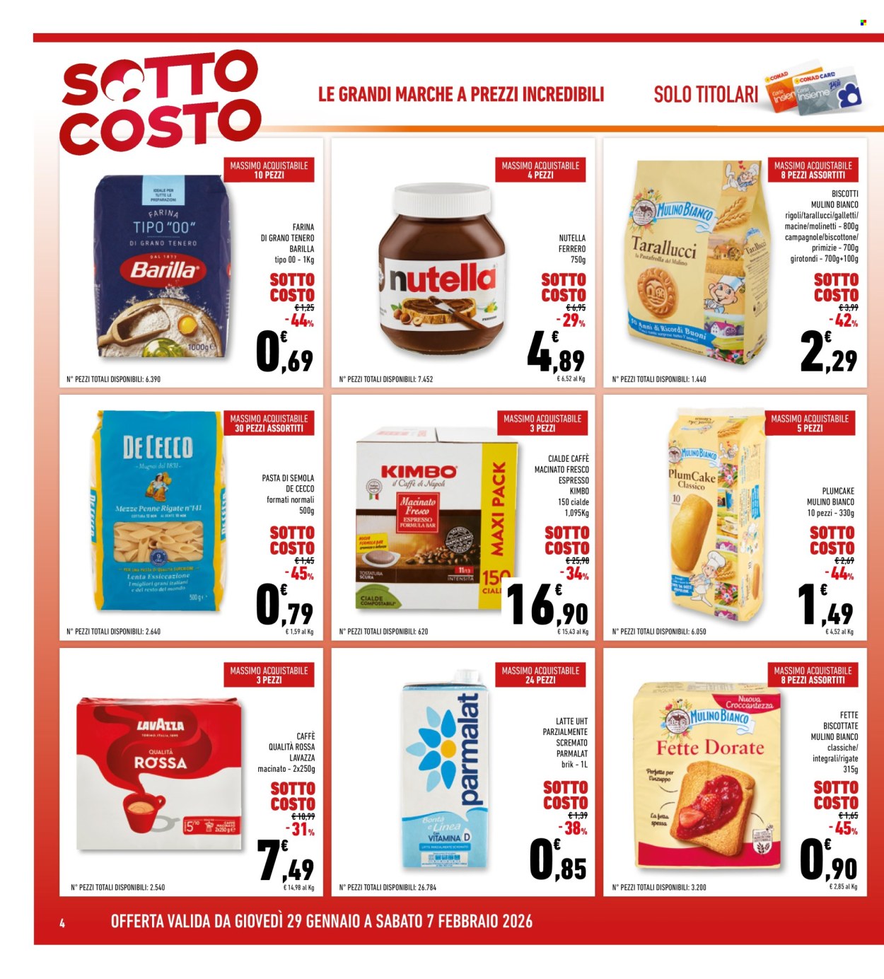 Volantino Conad Superstore - 29/1/2026 - 7/2/2026. Pagina 4