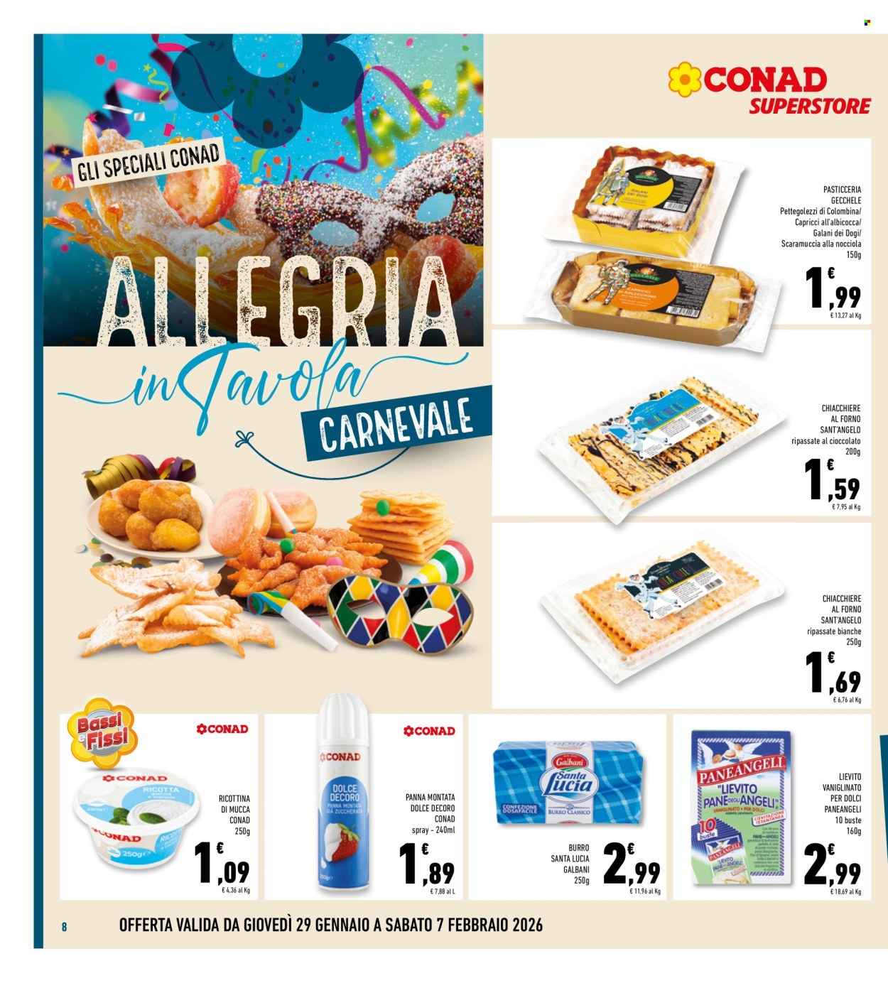 Volantino Conad Superstore - 29/1/2026 - 7/2/2026. Pagina 8