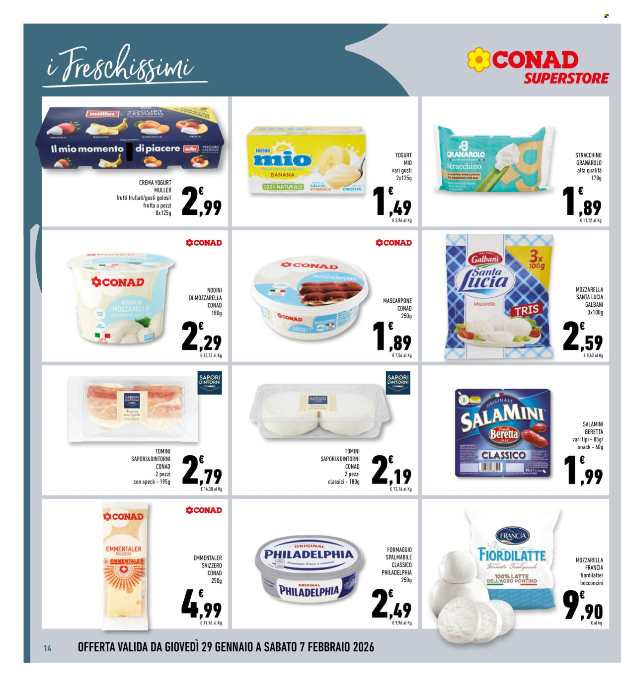 Volantino Conad Superstore - 29/1/2026 - 7/2/2026. Pagina 14