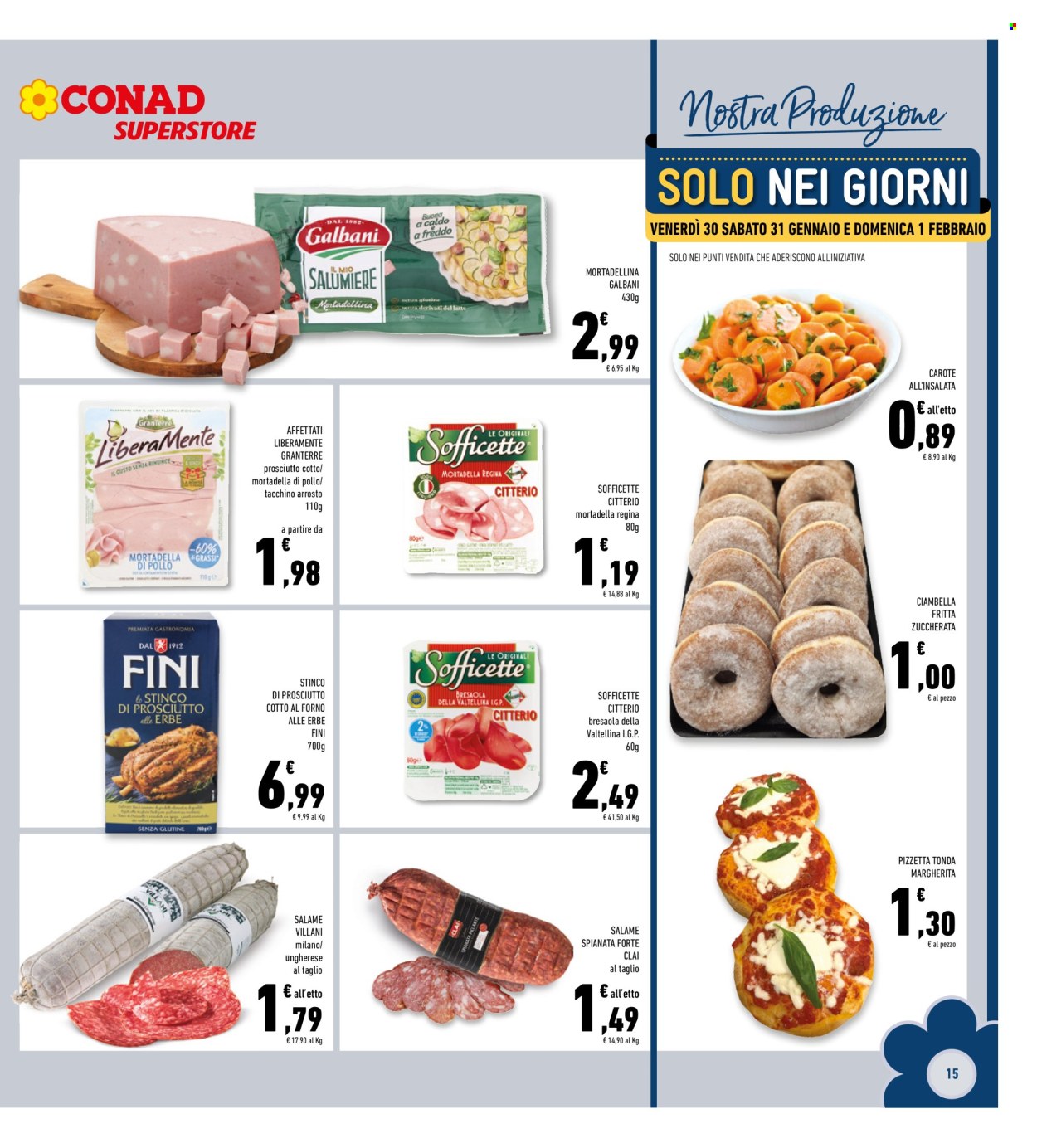 Volantino Conad Superstore - 29/1/2026 - 7/2/2026. Pagina 15