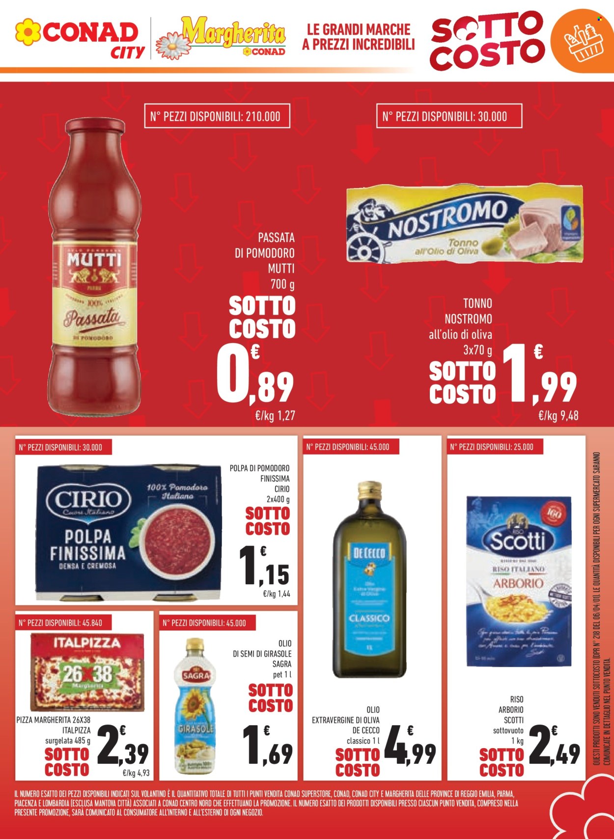Volantino Margherita Conad - 29/1/2026 - 10/2/2026. Pagina 3