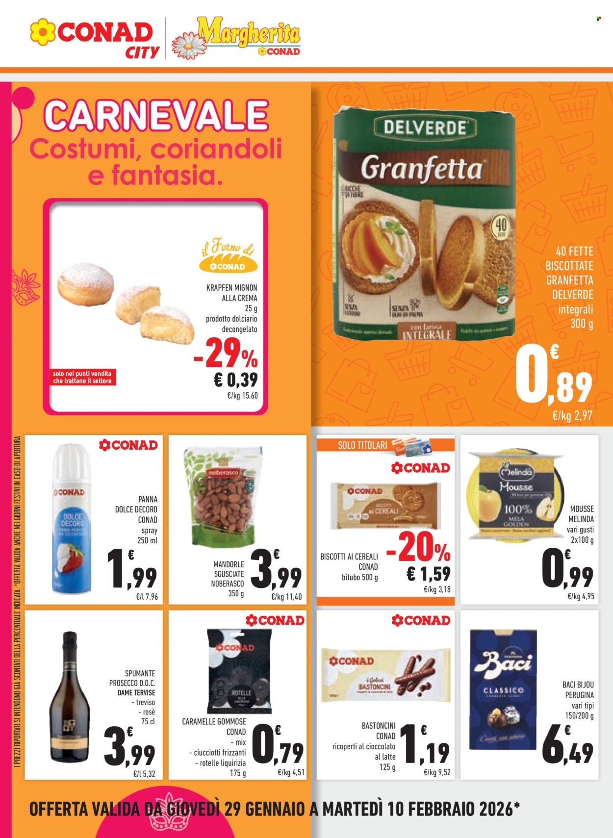 Volantino Margherita Conad - 29/1/2026 - 10/2/2026. Pagina 8