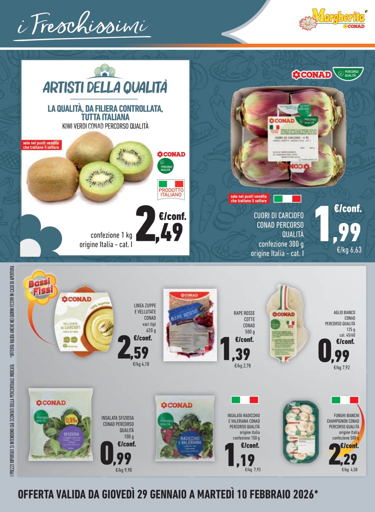 Volantino Margherita Conad - 29/1/2026 - 10/2/2026. Pagina 10