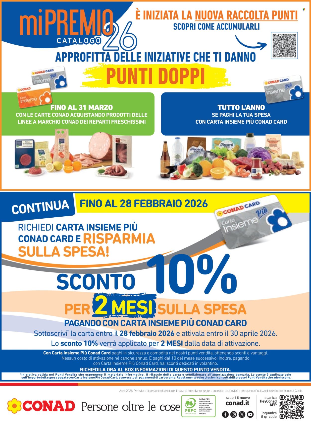 Volantino Margherita Conad - 29/1/2026 - 10/2/2026. Pagina 16