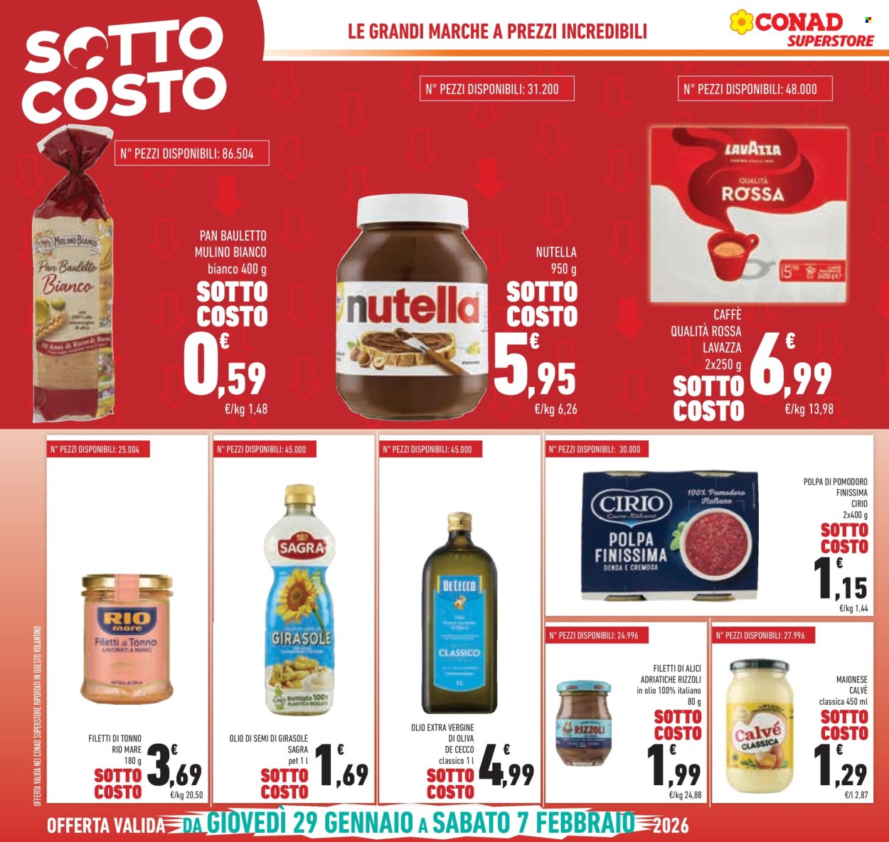 Volantino Conad Superstore - 29/1/2026 - 10/2/2026. Pagina 4