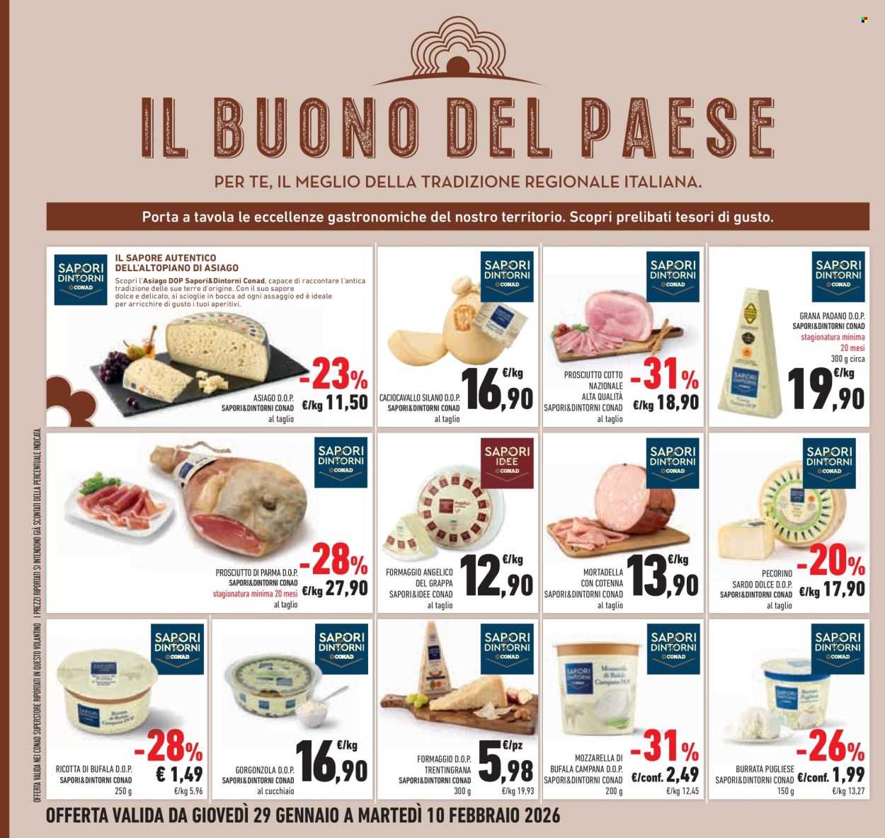 Volantino Conad Superstore - 29/1/2026 - 10/2/2026. Pagina 18