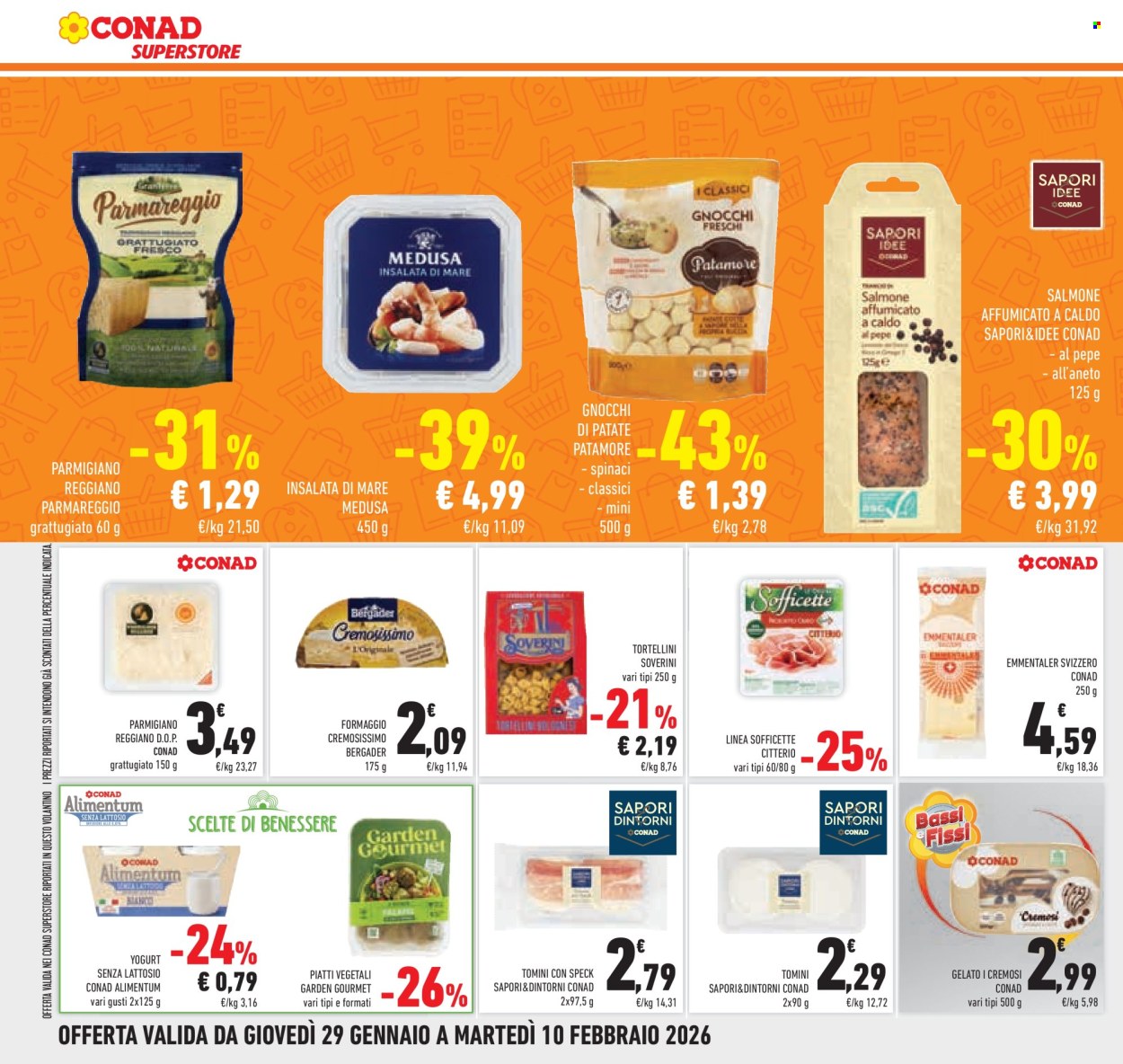 Volantino Conad Superstore - 29/1/2026 - 10/2/2026. Pagina 22