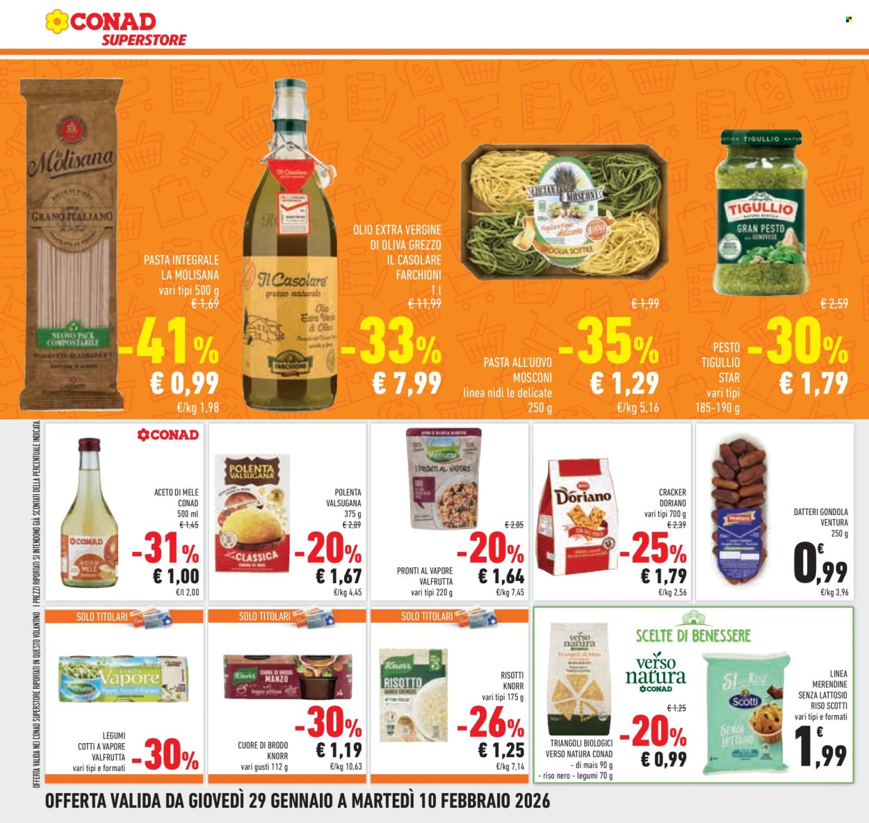 Volantino Conad Superstore - 29/1/2026 - 10/2/2026. Pagina 26
