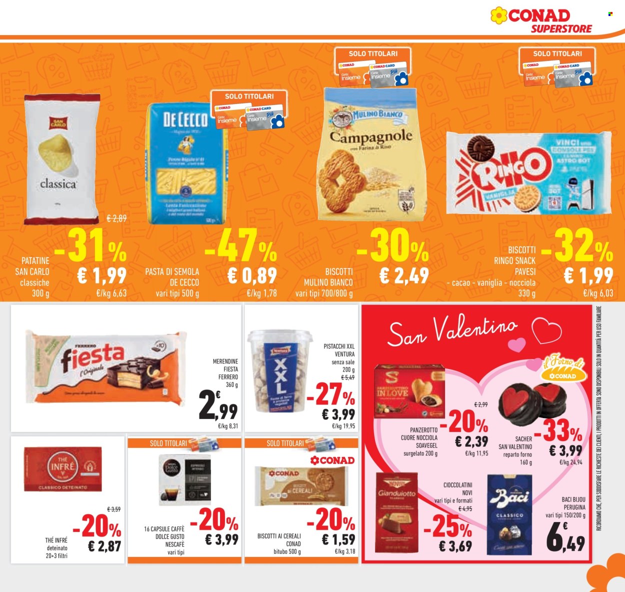 Volantino Conad Superstore - 29/1/2026 - 10/2/2026. Pagina 27