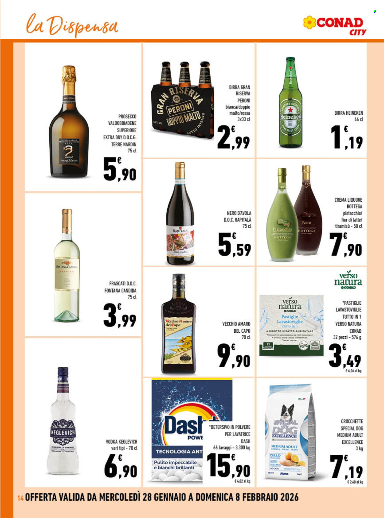 Volantino Conad - 28/1/2026 - 8/2/2026. Pagina 14
