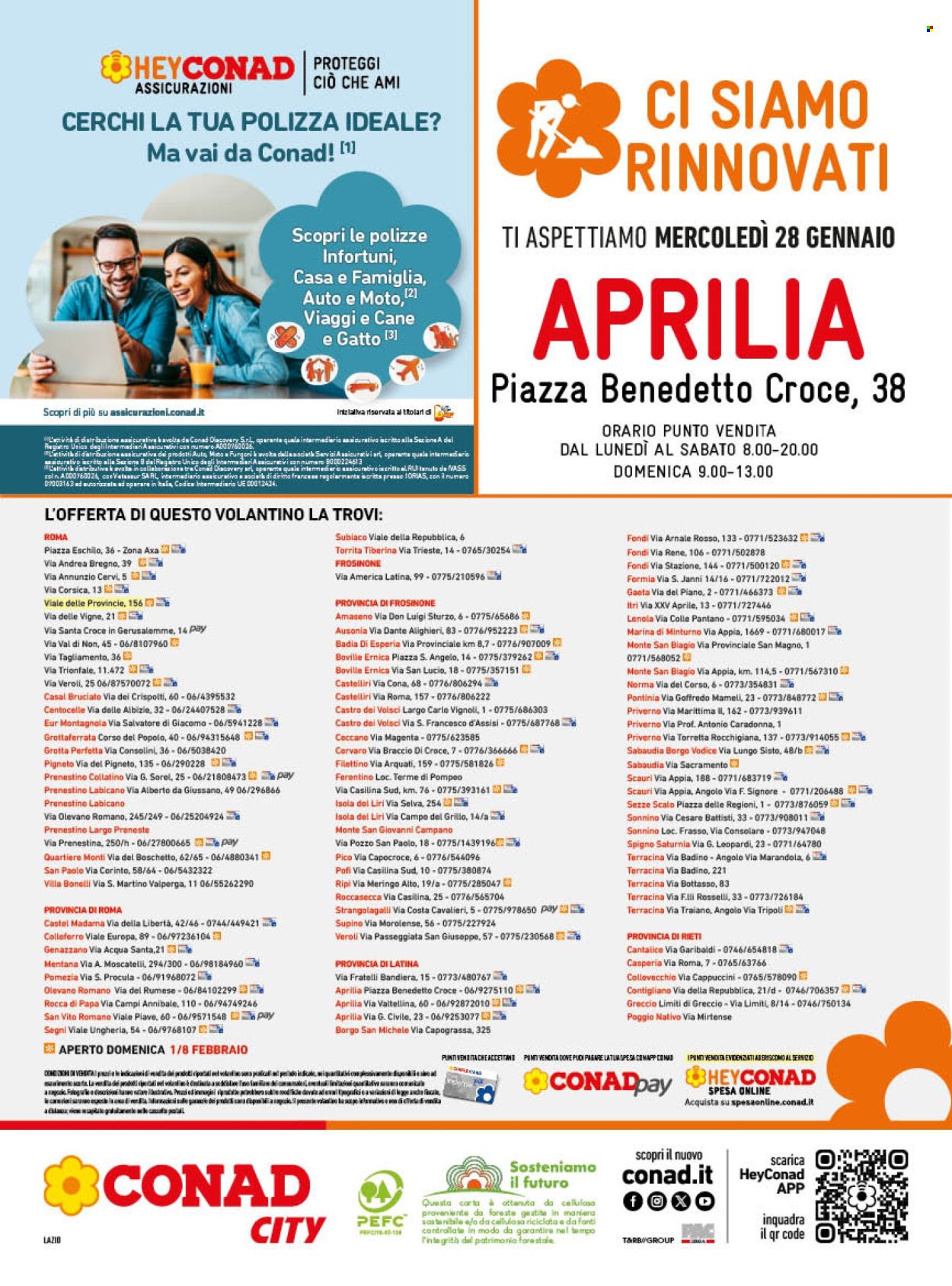 Volantino Conad - 28/1/2026 - 8/2/2026. Pagina 16