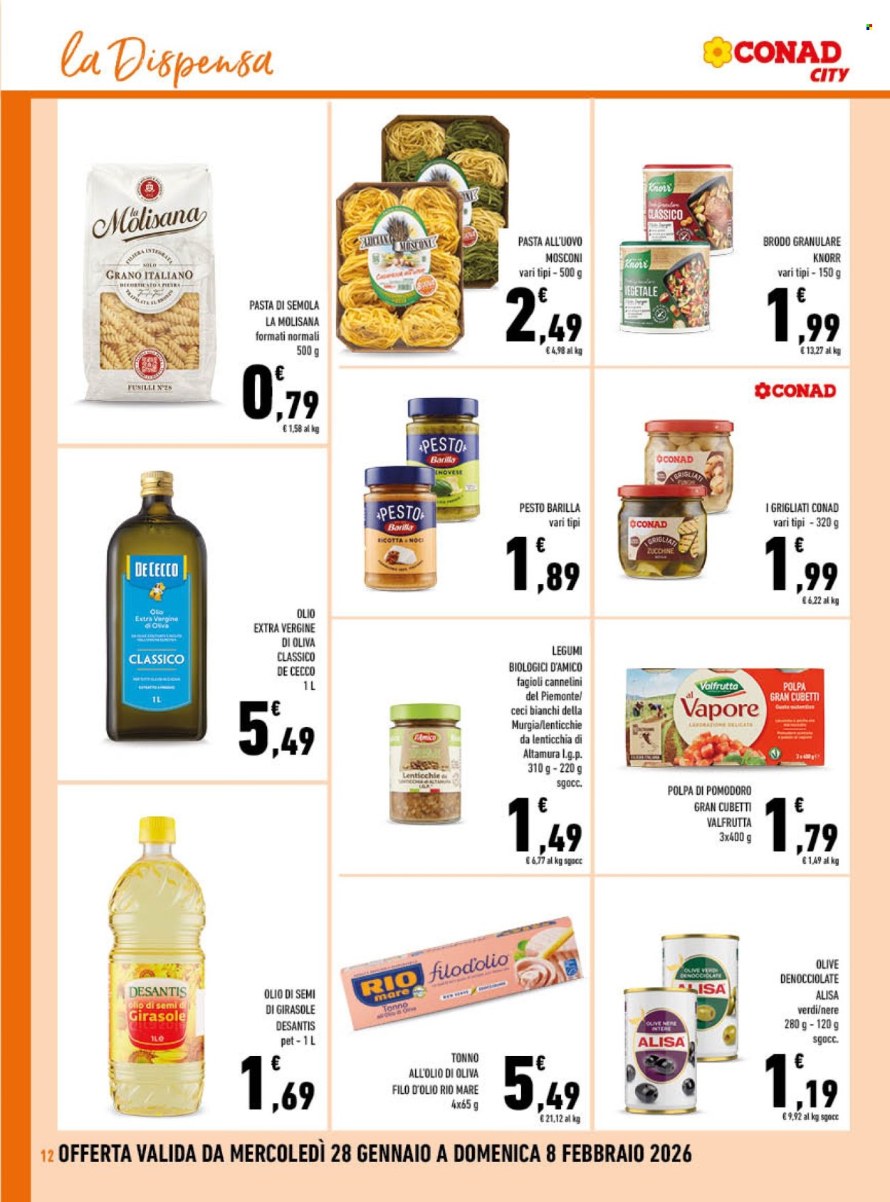 Volantino Conad - 28/1/2026 - 8/2/2026. Pagina 12