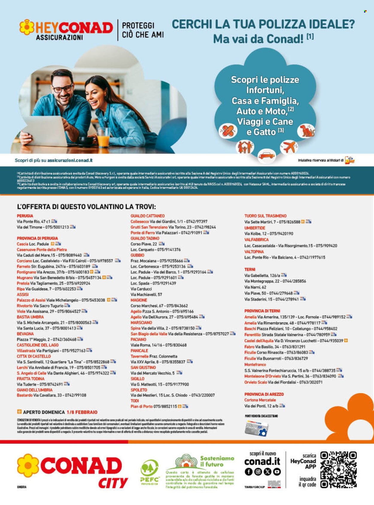 Volantino Conad - 28/1/2026 - 8/2/2026. Pagina 16