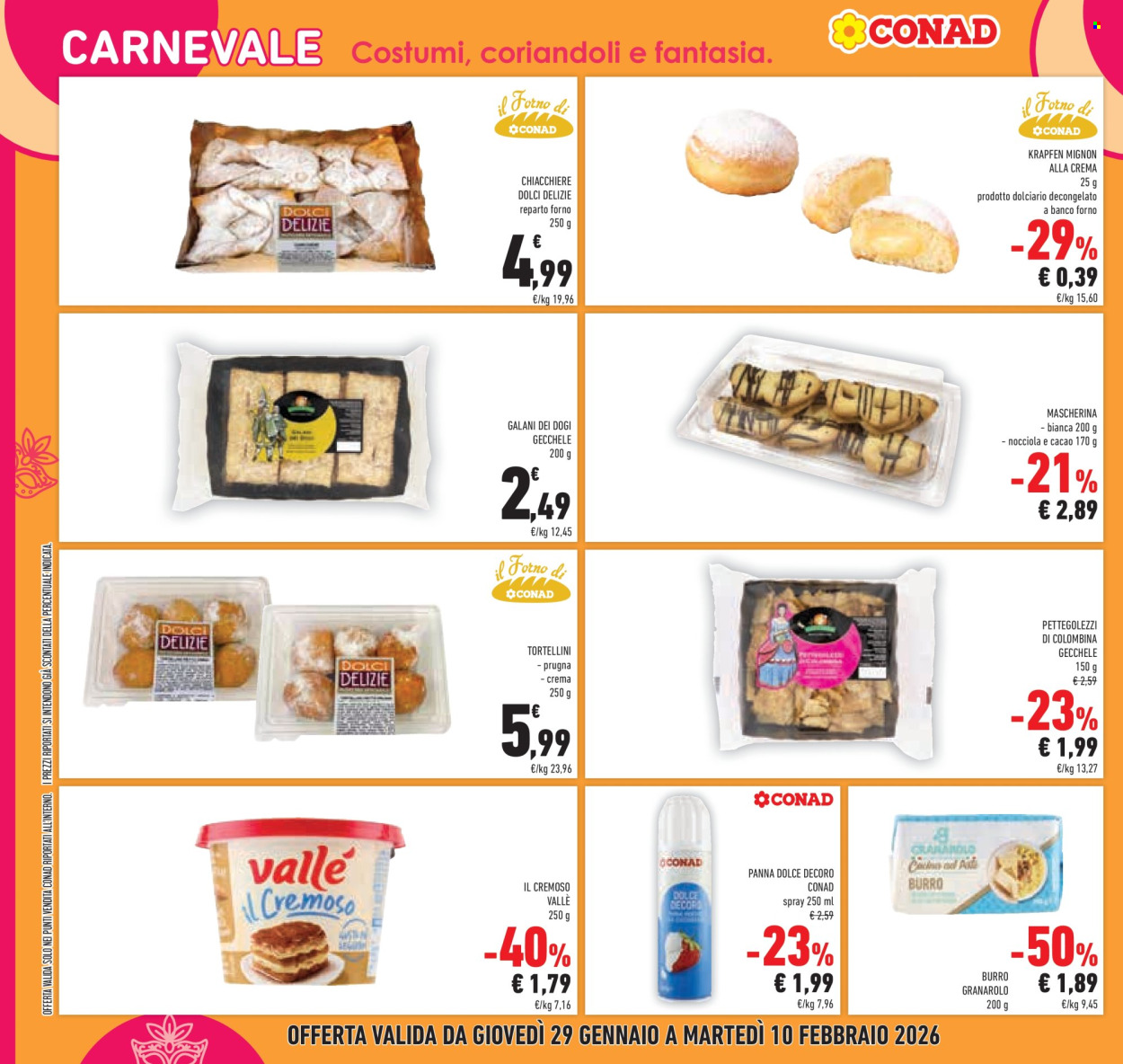 Volantino Conad - 29/1/2026 - 10/2/2026. Pagina 24