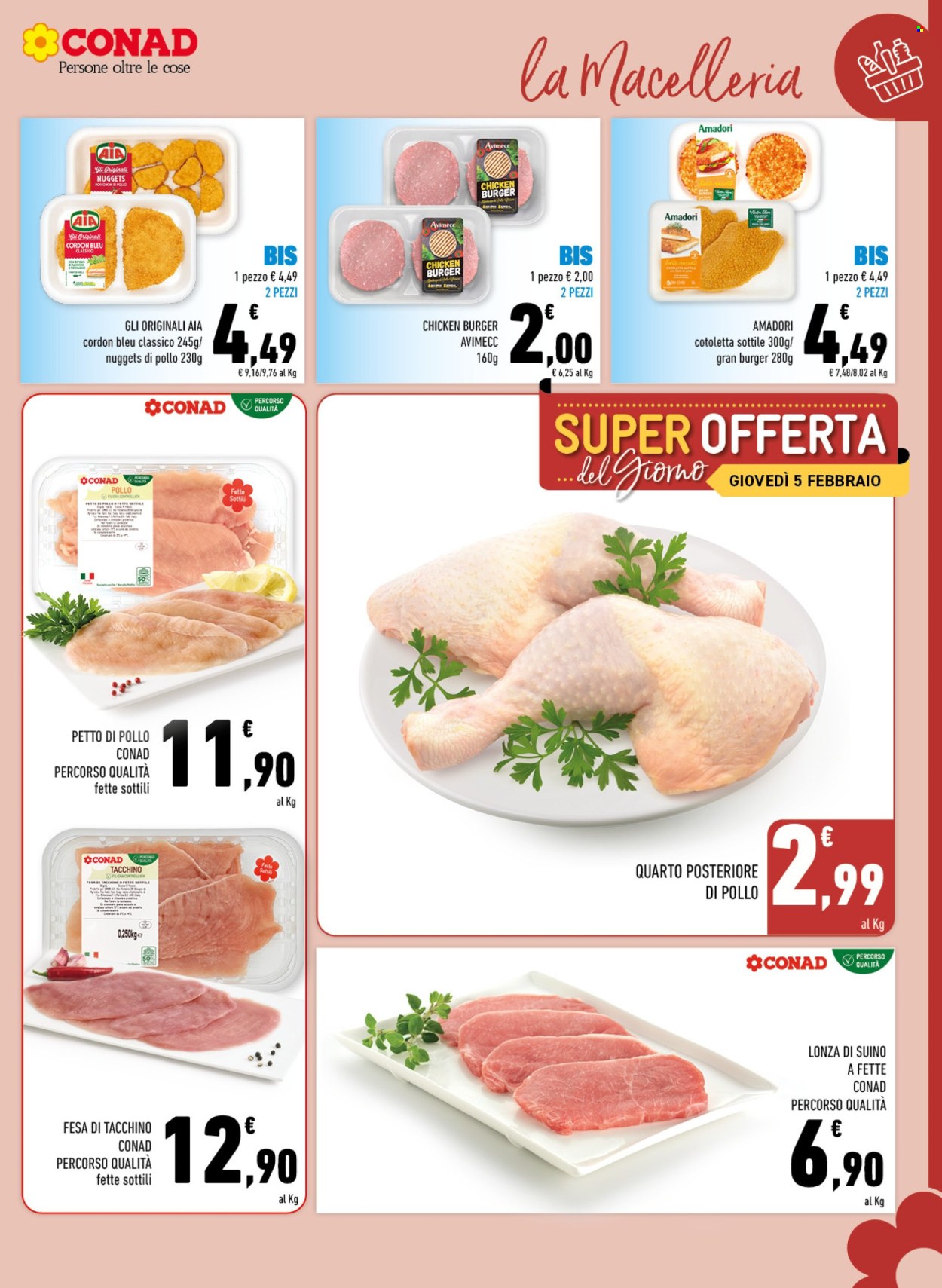 Volantino Conad - 28/1/2026 - 8/2/2026. Pagina 5